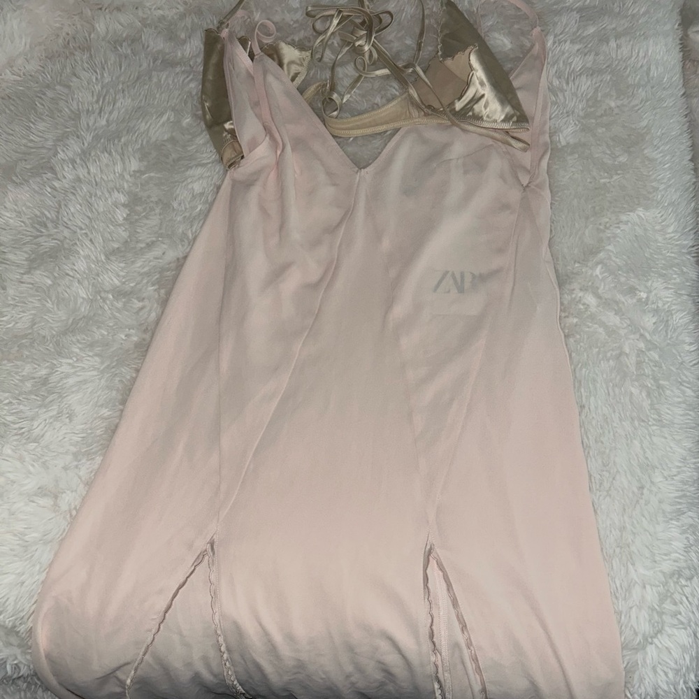 Zara Maxi dress with bralette attached